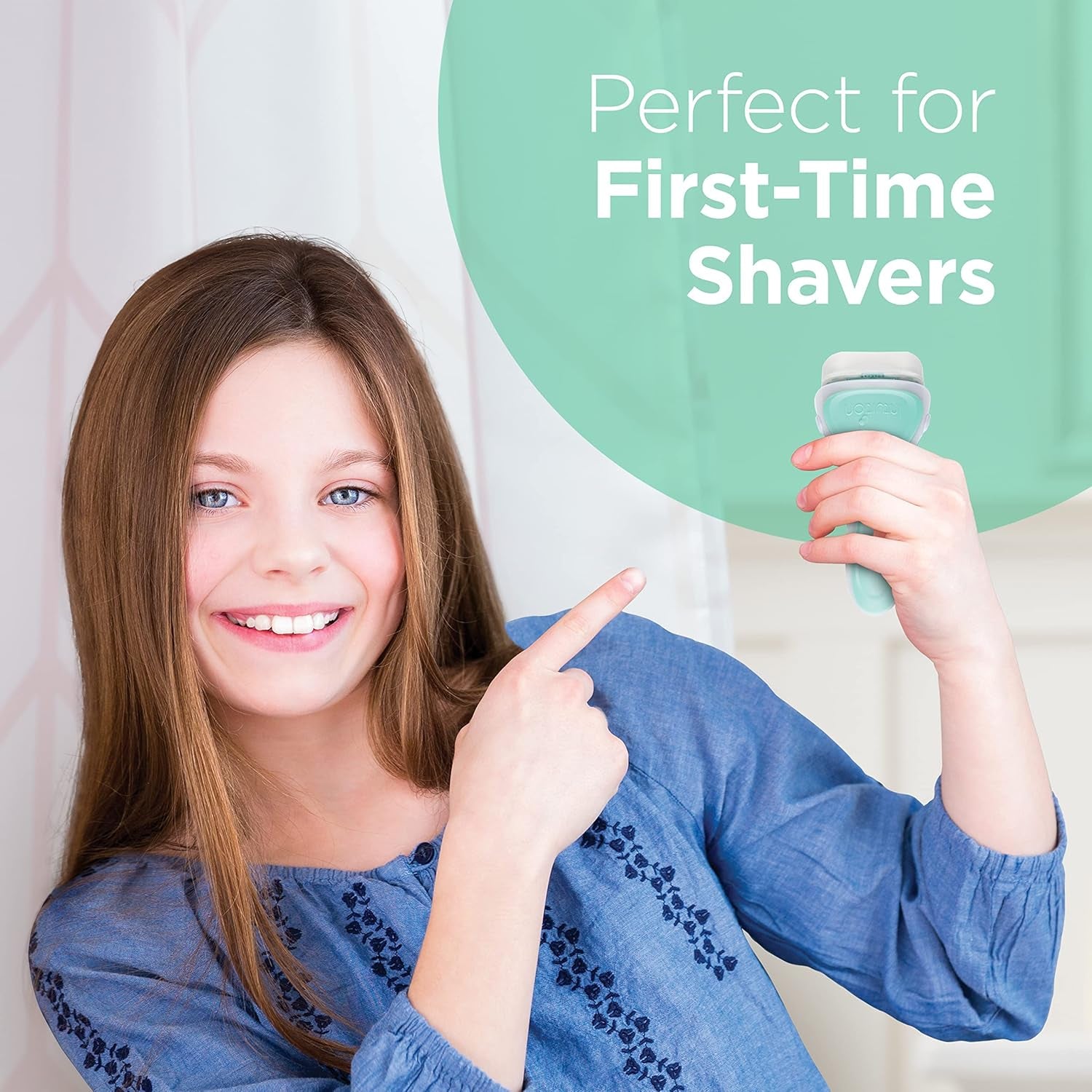 Women’s Razor Blade Refills for Sensitive Skin – 6‑Count, Organic Aloe‑Infused, Smooth Glide Cartridges