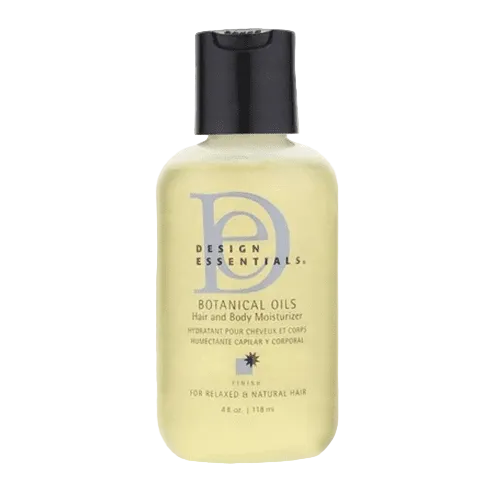 Design Essentials Botanical Oils Hair & Body Moisturizer with Ginseng