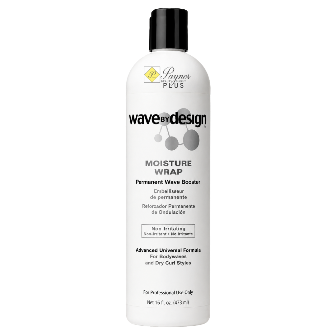 16oz Design Essentials Moisture Wrap Permanent Wave Booster professional ammonium thioglycolate maximum strength curl and wave reformation treatment