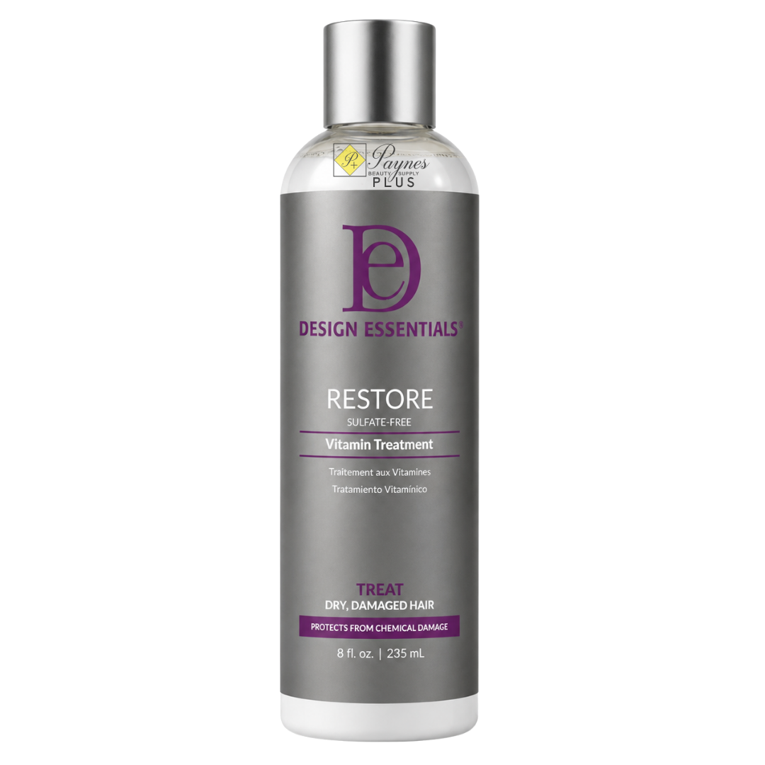 Design Essentials Restore Vitamin Hair Treatment 8 oz for strengthening weakened, color-treated and chemically processed hair