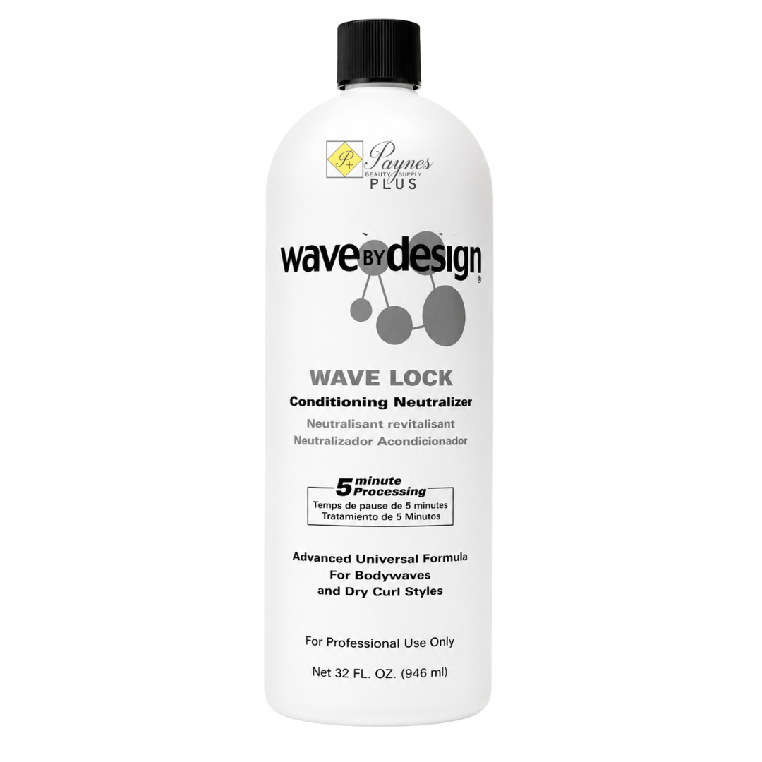 32oz Design Essentials Wave Lock Conditioning Neutralizer Step 3 professional permanent wave neutralizer for soft shiny and long-lasting curls