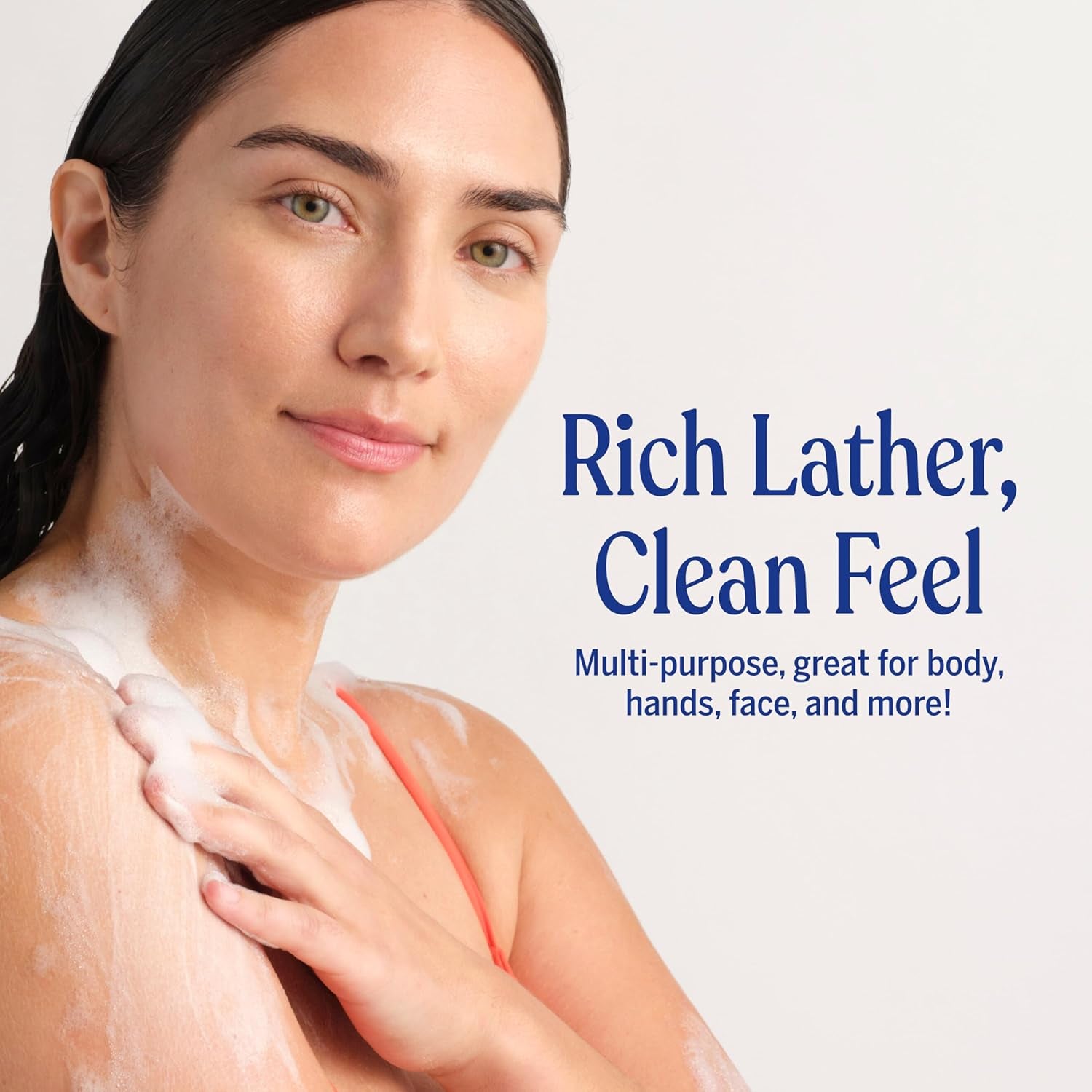 Unscented Pure‑Castile Magic Liquid Soap 32oz – 18‑in‑1 Organic Body Wash for Face, Hands & Sensitive Skin – Gentle Baby‑Safe Formula with Regenerative Organic Certified Oils