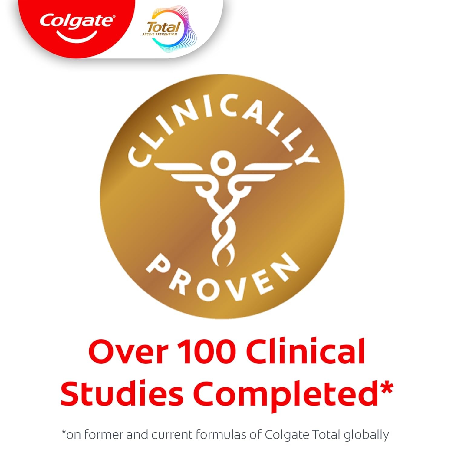 Total Active Prevention Clean Mint Toothpaste – Anticavity Fluoride, Plaque‑Fighting Formula, 4‑Pack (5.1 oz Each)