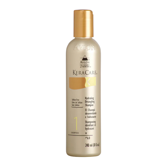 KeraCare Hydrating Detangling Shampoo sulfate free 8oz moisturizing shampoo for soft detangled hai