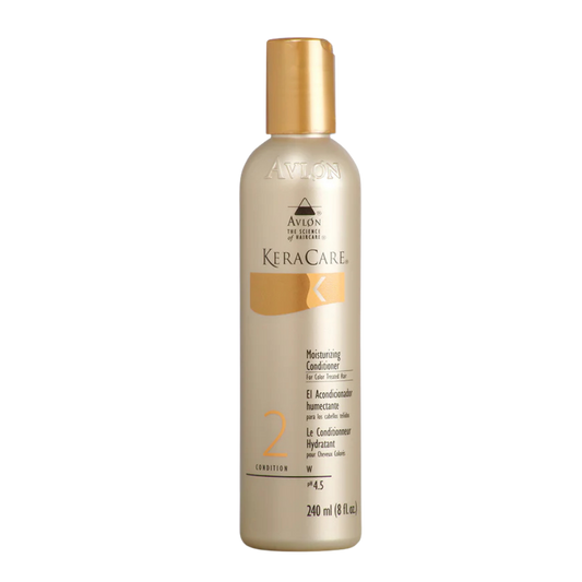 KeraCare Moisturizing Conditioner for Color Treated Hair 8oz for hydration strength and color protection