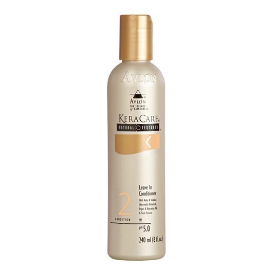 KeraCare Natural Textures Leave In Conditioner 8oz moisturizing detangler for natural curly and coily hair